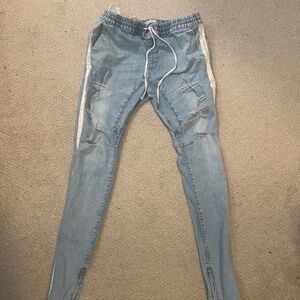 Pacsun denim joggers
